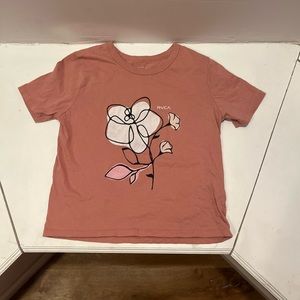 ADORABLE RVCA MAUVE PINK TEE! ✨🌺